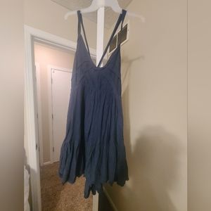 Navy never worn dress from impressions boutique